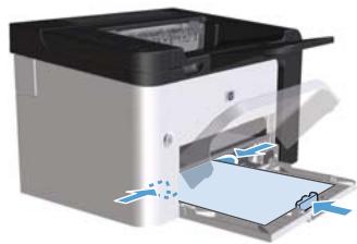COMPAQ LASERJET PRO P1560 - Orientation du papier dans les bacs d'alimentation - 4