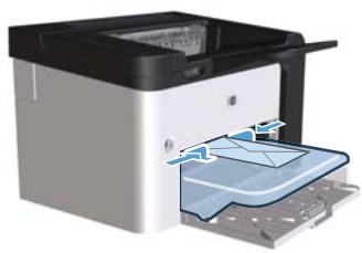 COMPAQ LASERJET PRO P1560 - Orientation du papier dans les bacs d'alimentation - 3