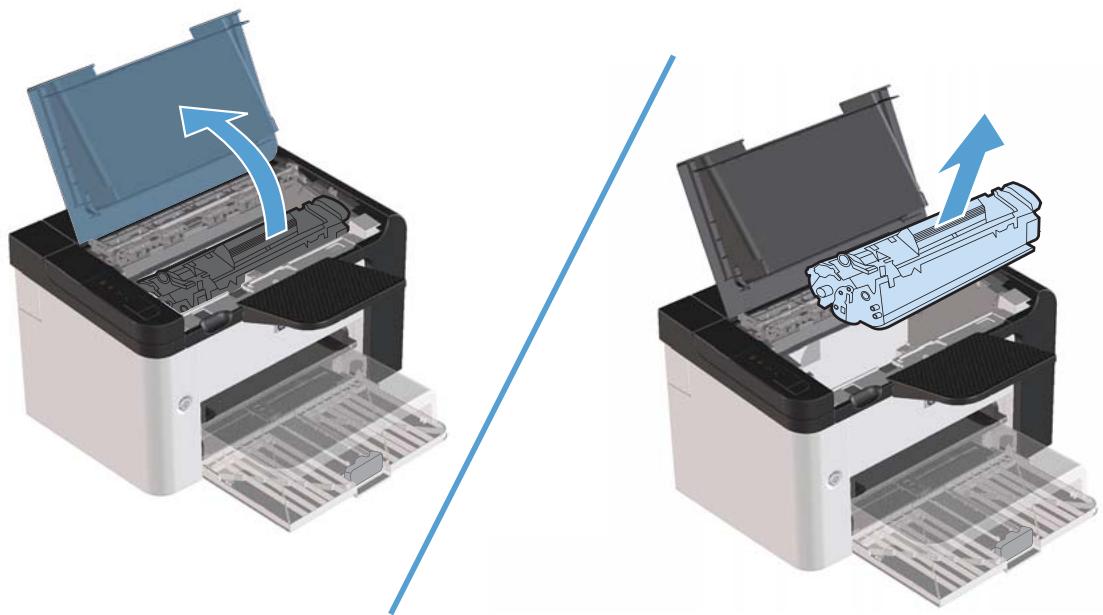 COMPAQ LASERJET PRO P1560 - Remplacement du rouleau d'entraînement - 2