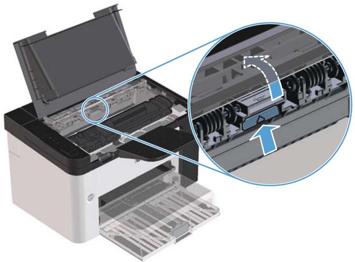 COMPAQ LASERJET PRO P1560 - Élimination des bourrages à l'intérieur de l'imprimante - 4