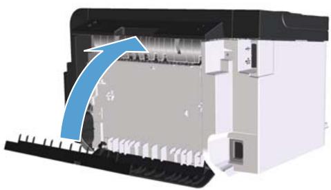 COMPAQ LASERJET PRO P1560 - Élimination des bourages papier à l'intérieur de l'extension recto verso - 5