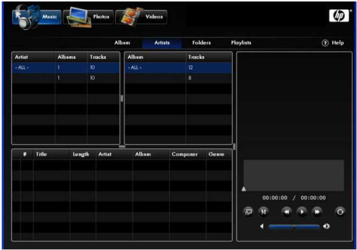COMPAQ MEDIASMART EX490 - Vue album - 2