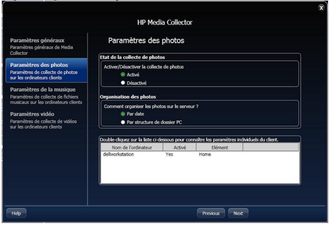 COMPAQ MEDIASMART EX490 - Type de contenu non activé pour la collecte - 1
