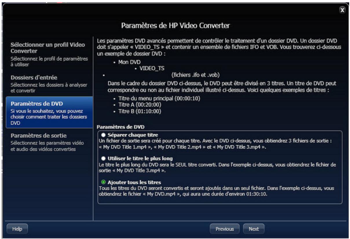 COMPAQ MEDIASMART EX490 - Paramètres DVD - 1