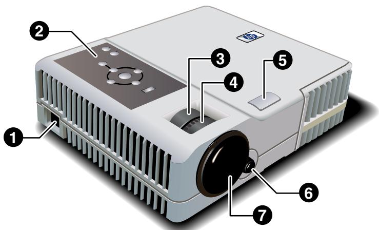 COMPAQ MP3220 - Présentation du projecteur - 1