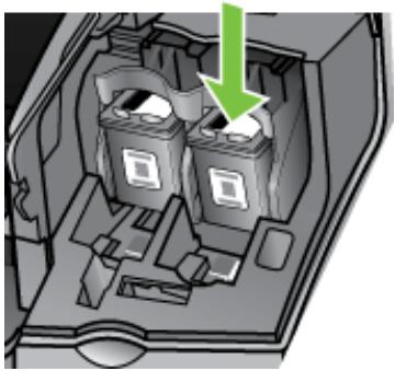 COMPAQ OFFICEJET J3500 - Pour retirer les cartouches d'impression avant l'expédition - 3