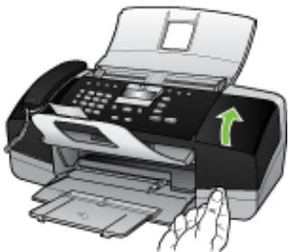 COMPAQ OFFICEJET J3500 - Pour retirer les cartouches d'impression avant l'expédition - 2