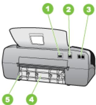 COMPAQ OFFICEJET J3500 - Vue arrière - 1