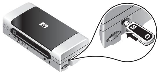 COMPAQ OFFICEJET PRO - Paso 1: Instalación de los accesorios inalámbricos Bluetooth USB - 1
