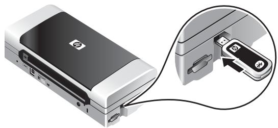 COMPAQ OFFICEJET PRO - Krok 1: Instalacja bezprzewodowego akcesorium Bluetooth USB - 1