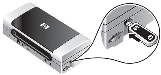 COMPAQ OFFICEJET PRO - Stap 1: Het draadloze Bluetooth-USB-accessoire installeren - 1