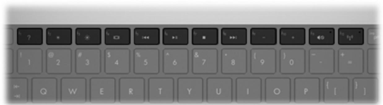 COMPAQ PAVILION - Utilisation des touches d'action - 2