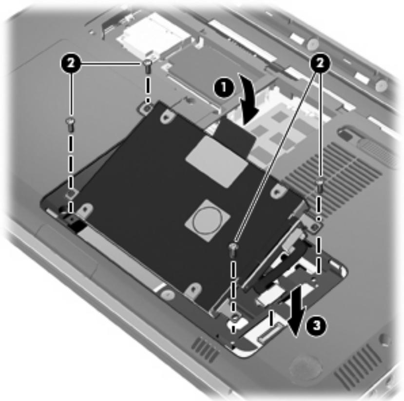 COMPAQ PAVILION - Remplacement du disque dur - 4