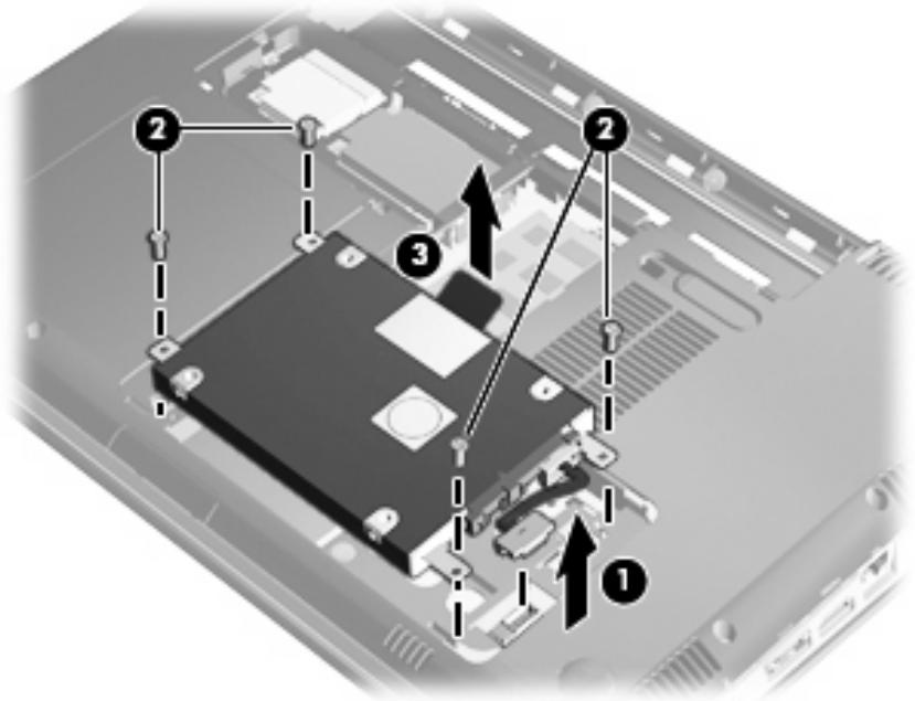 COMPAQ PAVILION - Remplacement du disque dur - 3