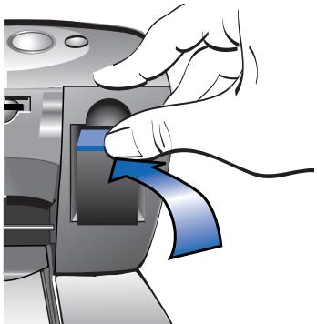 COMPAQ PHOTOSMART 130 - Pour installer la cartouche d'impression : - 4