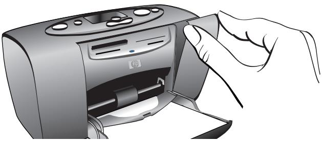 COMPAQ PHOTOSMART 130 - Pour installer la cartouche d'impression : - 2