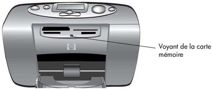 COMPAQ PHOTOSMART 130 - Voyant de la carte mémoire - 1