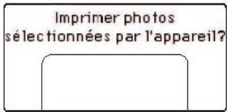 COMPAQ PHOTOSMART 140 - Pour imprimer des photos sélectionnées sur l'appareil photo à partir d'une carte mémoire : - 1