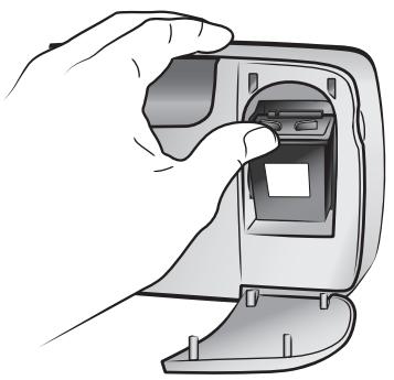 COMPAQ PHOTOSMART 140 - Pour installer ou remplacer la cartouche d'impression : - 4