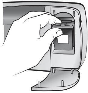 COMPAQ PHOTOSMART 140 - Pour retirer la cartouche d'impression : - 1