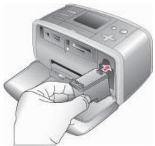 COMPAQ PHOTOSMART 470 - Insertion ou remplacement d'une cartouche d'encre - 2