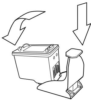 COMPAQ PHOTOSMART 7150 - Utilisation de la boîte de protection de la cartouche d'impression - 2