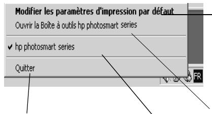 COMPAQ PHOTOSMART 7150 - Icône de l'imprimante hp photosmart - 2