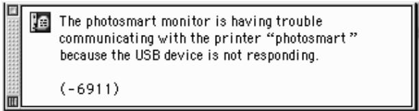 COMPAQ PHOTOSMART 7550 - Problèmes de connexion sur macintosh - 1