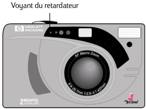 COMPAQ PHOTOSMART C500 - Pour utiliser le retardateur : - 4