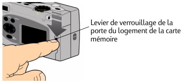 COMPAQ PHOTOSMART C500 - Pour permettre en place la carte mémoire: - 1
