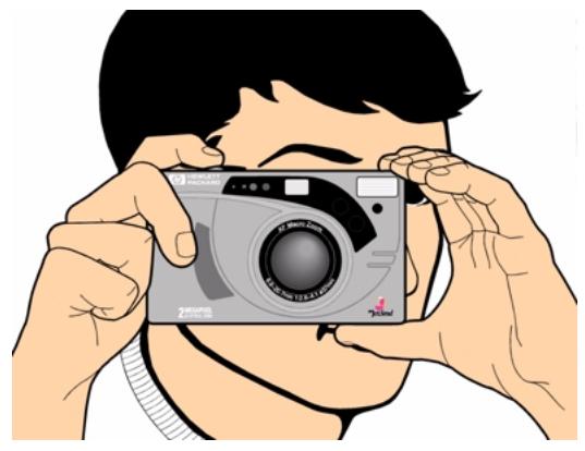 COMPAQ PHOTOSMART C500 - Pour prendre une photo : - 2