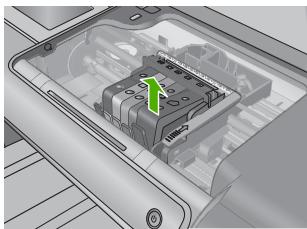 COMPAQ PHOTOSMART D7500 - To replace the ink cartridges - 4