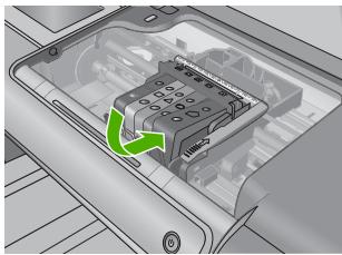 COMPAQ PHOTOSMART D7500 - To replace the ink cartridges - 7