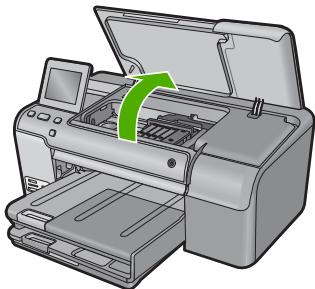 COMPAQ PHOTOSMART D7500 - Pour remplacer les cartouches d'encre - 1
