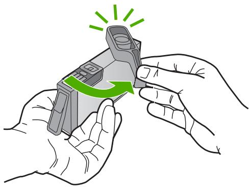 COMPAQ PHOTOSMART D7500 - Pour remplacer les cartouches d'encre - 6