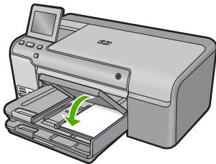 COMPAQ PHOTOSMART D7500 - To load up to 13 × 18 cm (5 x 7 inch) photo paper in the photo tray - 5