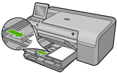 COMPAQ PHOTOSMART D7500 - So legen Sie großformatiges Papier ein: - 11