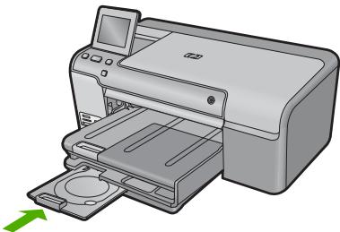 COMPAQ PHOTOSMART D7500 - So drucken Sie direkt auf eine CD/DVD: - 7