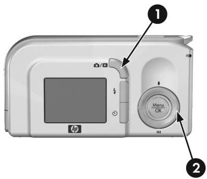 COMPAQ PHOTOSMART E317 - Visualisation des images et des clips vidéo - 1