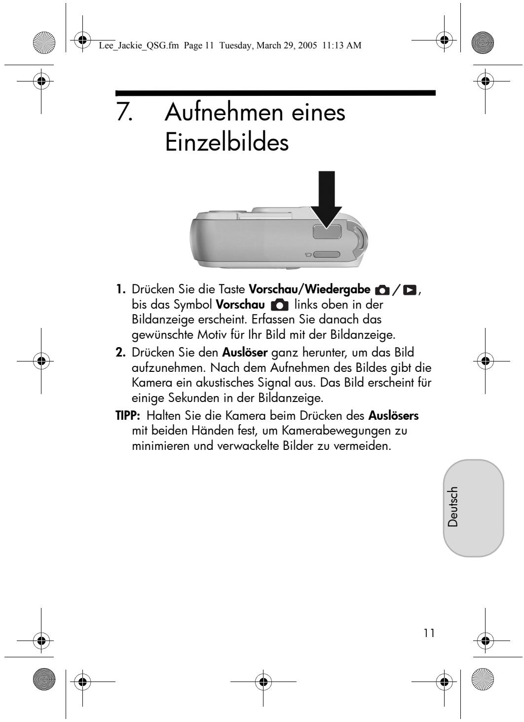 COMPAQ PHOTOSMART E317 - Einsetzen und Formatieren einer Speicherkarte (optional) - 15