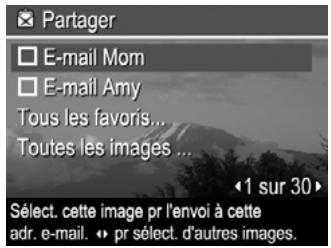 COMPAQ PHOTOSMART M730 - Envoi d'images vers des destinations en ligne - 1