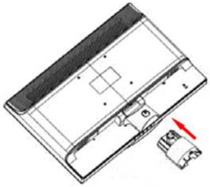 COMPAQ S2231A - Installez le socle - 1