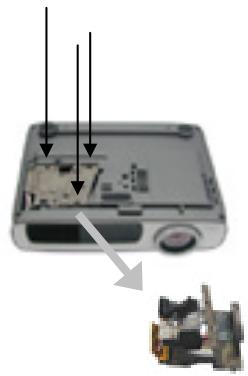 COMPAQ SB21 - Remplacement du module de lampe (suite) - 5