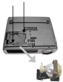 COMPAQ SB21 - Remplacement du module de lampe (suite) - 2