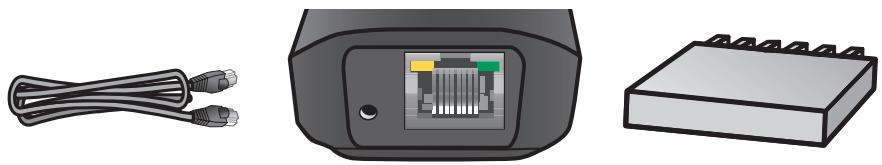 COMPAQ USB NETWORK ADAPTER - Connexion de l'adaptateur pour impression - 2