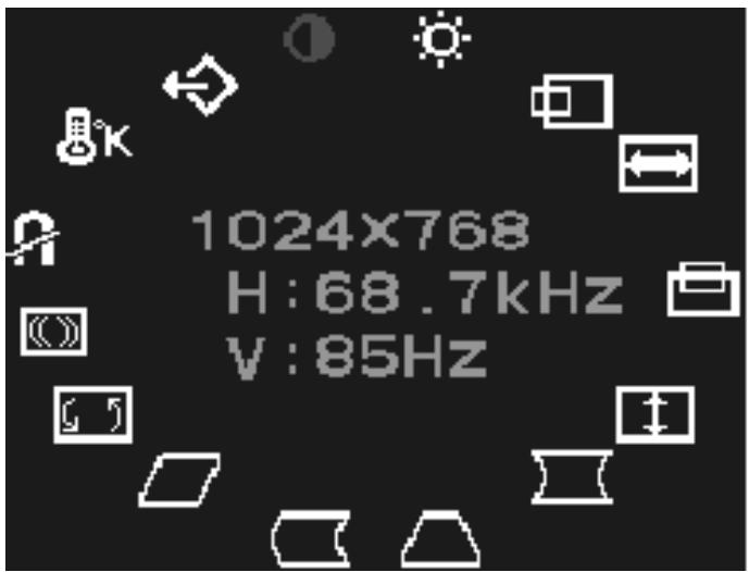 COMPAQ V75 - Écran de réglage - 1