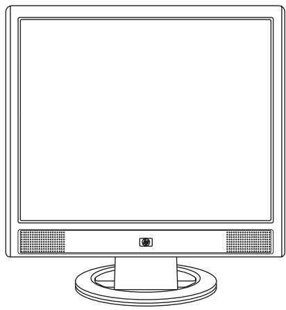 COMPAQ VS17 - Moniteur LCD HP - 1