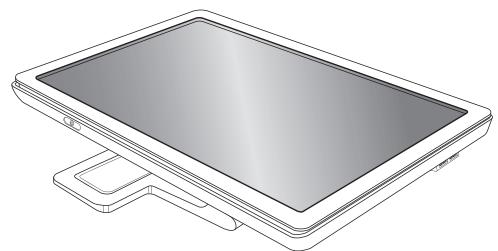 COMPAQ W2228H - Repliage du moniteur à double charnière - 5