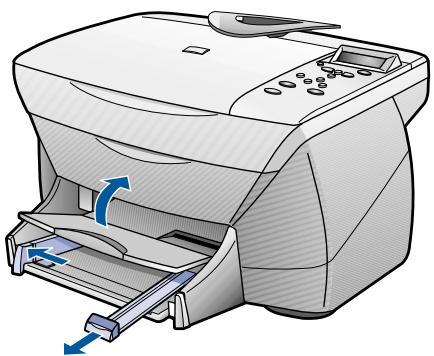COMPAQ 310 - Charger du papier format letter ou A4 dans le bac d'entrée - 1