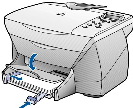 COMPAQ 310 - Charger du papier format letter ou A4 dans le bac d'entrée - 2